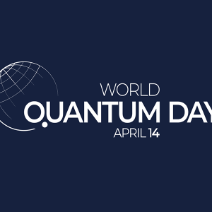 World Quantum Day logo, April 14